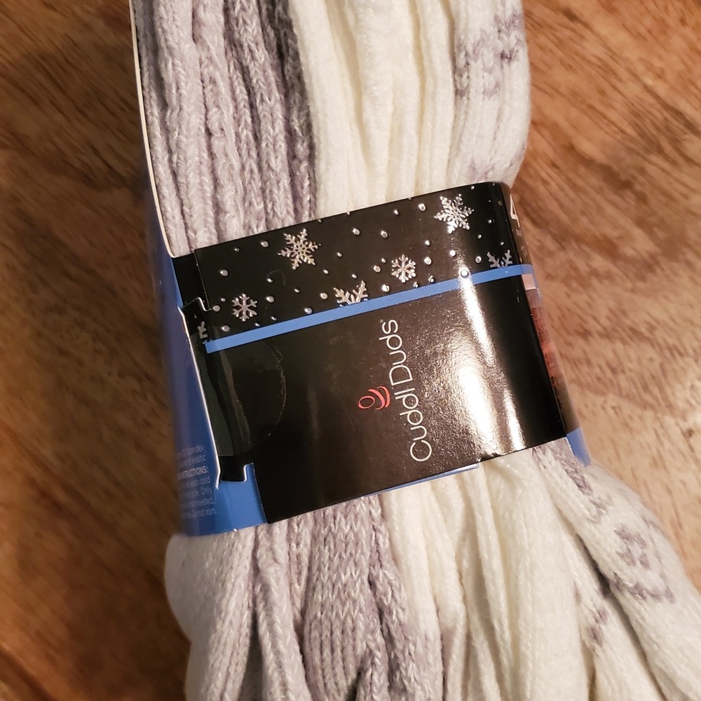 Cuddl Duds Boot Crew Socks, 4 Pair, NWT - Picture 2 of 5